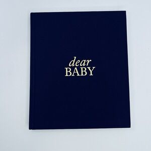 Dear Baby: A Pregnancy Prayer Journal & Memory Book Duncan & Stone, Navy NEW